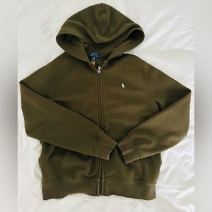 Polo Ralph Lauren Fleece Full-Zip Hoodie Kids Size L (14-16)